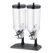 APS-Germany 11841 Lebensmittelaufbewahrungsbehälter Rund Dispensor 9 l Transparent, Schwarz 1 Stück(e)