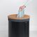 Brabantia 120022 Wäschekorb 60 l Rund Schwarz