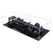 iDisplayit EC723216NS-BLK Vitrine Schwarz, Transparent