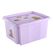 keeeper Karolina Aufbewahrungsbox Rechteckig Polypropylen (PP) Braun, Violett, Farbe: Braun, Violett