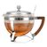 Bodum 12376-16-107 Teekanne Einzelne Teekanne 1000 ml Chrom, Transparent