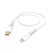 Hama 00125100 Lightning-Kabel 1,5 m Weiß