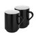 Kela Mattia Tasse Schwarz Universal 2 Stück(e), Farbe: Schwarz