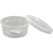 Creativ Company 13173 Aufbewahrungsbox Rund Kunststoff Transparent