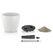 LECHUZA Classico Color 21 Drinnen Topfpflanzer Freistehend Polypropylen (PP) Braun