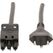 Max Hauri AG 139966 Stromkabel Schwarz 3 m Netzstecker Typ J
