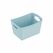 koziol BOXXX S Aufbewahrungsbox Rechteckig Recycelbarer Kunststoff Cyan, Farbe: Cyan
