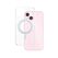 PanzerGlass CARE™ by ® Case Transparent m. Silber Kickstand & MagSafe iPhone 15