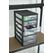 Rotho 1428900096 Aufbewahrungsbox Rechteckig Kunststoff Schwarz, Transparent