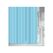 MSV Romana Duschvorhang Ring Polyester Hellblau