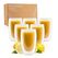 Exitoso 15817 Kaffeeglas Transparent 6 Stück(e) 450 ml
