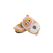 Squishmallows LEONARD Slipper-Stiefel Unisex Orange, Weiß