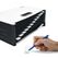 Rapesco 1622 Dateiablagebox Polypropylen (PP) Schwarz, Weiß