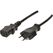 Max Hauri AG H05VV-F3G0.75 Schwarz 2 m T12 C13-Koppler
