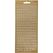 Creativ Company 170214 Dekorativer Aufkleber Gold