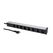 Max Hauri AG 171268 Stromverteilereinheit (PDU) 8 AC-Ausgänge 1U Schwarz