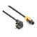 PD-Connex 177.983 Stromkabel Schwarz 5 m Netzstecker Typ M TR