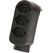 Max Hauri AG Basic Line Steckdosenleiste 4x Typ 13 sw Schalter 1.5m Green+Fair, Farbe: Schwarz