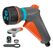 Gardena 18376-20 Garten-Wasserspritzpistole Garten Wassersprühdüse Grau, Orange