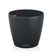 LECHUZA CLASSICO Color 28 Drinnen Topfpflanzer Freistehend Recycelbarer Kunststoff Dunkles Grau, Farbe: Dunkles Grau