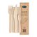 Duni 192223 Einweg-Gabel Holz 250 Stück(e)