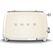 SMEG Toaster 50S RETRO STYLE TSF01CREU Crème