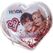 HEYDA 20-48 884 03 Spezifisches Weihnachtsornament Acryl Transparent, Weiß 10 Stück(e)