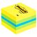3M Post-it 2051L Klebezettel Quadratisch Blau, Grün, Türkis, Gelb 400 Blätter Selbstklebend
