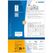 HERMA Ablösbare Etiketten A4 88.9x46.6 mm weiß Movables/ablösbar Papier matt 1200 St.