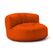 Lumaland Sitzsack-Sofa Orange Drinnen Stuhl