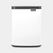 Brabantia Bo Waste Bin 7 l Rechteckig Stahl Schwarz, Weiß, Farbe: Schwarz, Weiß
