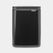 Brabantia Bo Waste Bin 4 l Rechteckig Stahl Schwarz, Farbe: Schwarz