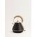 CREATE Retro Wasserkocher 1 l 1200 W Schwarz, Farbe: Schwarz