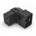 Alpha Elettronica 23-33/4-1 Netzstecker-Adapter C20 C19 Schwarz