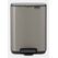 Brabantia Bo 4 l Rechteckig Stahl Platin, Farbe: Platin