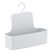 WENKO 23961100 Wandregal für Badezimmer Polyurethan, Polyvinylchlorid (PVC)