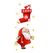 Braun + Company 2436-1011 Kosmetiktuch Rot, Weiß 1 Stück(e)