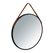 WENKO 24424100 Wandspiegel Rund Schwarz
