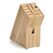 Zeller Present 25319 Messerblock Schlitzmesserblock Bambus Holz