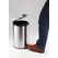 Durable Treteimer Edelstahl 5L rund