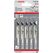 Bosch 2 608 630 030 Sägeblatt für Stichsägen, Laubsägen & elektrische Sägen Stichsägeblatt Hartstahl (HCS) 1 Stück(e)
