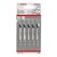 Bosch 2 608 630 031 Sägeblatt für Stichsägen, Laubsägen & elektrische Sägen Stichsägeblatt Hartstahl (HCS) 5 Stück(e)