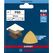Bosch 2 608 900 825 Rotierendes Schleifwerkzeug Zubehör Holz Sandpapier