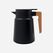 House Doctor Cole Karaffe 1 l Schwarz, Natürlich/Natur, Farbe: Schwarz, Natürlich/Natur