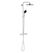 GROHE Vitalio Start 250 Duschsystem 2 Kopf/Köpfe Wand Chrom