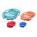 Dr. Oetker 2955 Ausstechform Blau, Grün, Orange, Rot