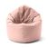 Lumaland Runder Sitzsack 2 in 1 Rose Drinnen Stuhl