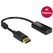 DeLOCK 62609 Videokabel-Adapter 0,2 m DisplayPort HDMI Schwarz