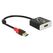 DeLOCK 62736 Videokabel-Adapter 0,2 m USB Typ-A HDMI Schwarz