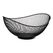 APS-Germany SVART Servierkorb Oval Metall Schwarz